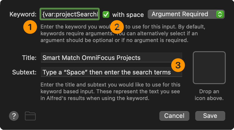 Keyword Trigger Preferences