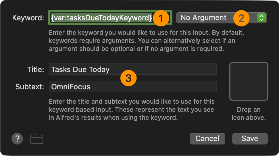 Tasks Due Today Keyword Step