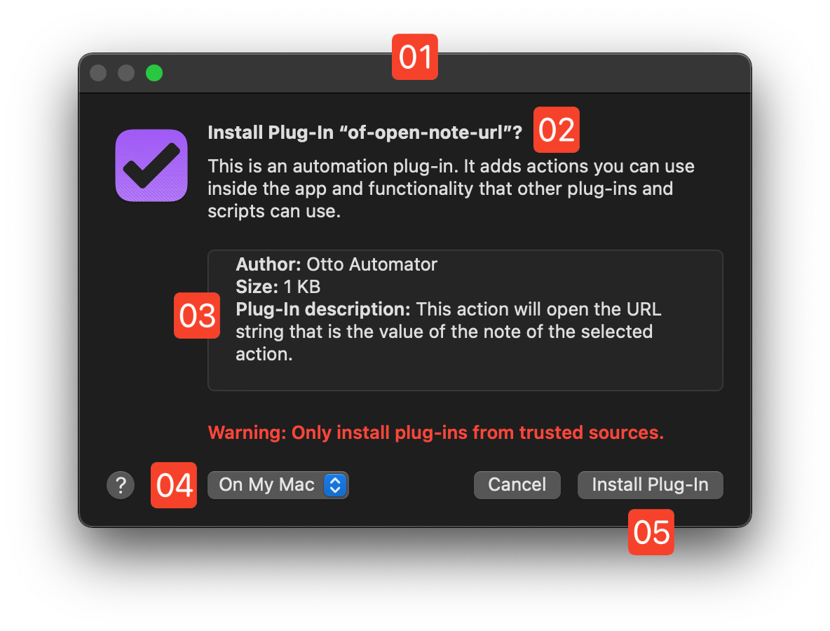 macOS Installation Prompt