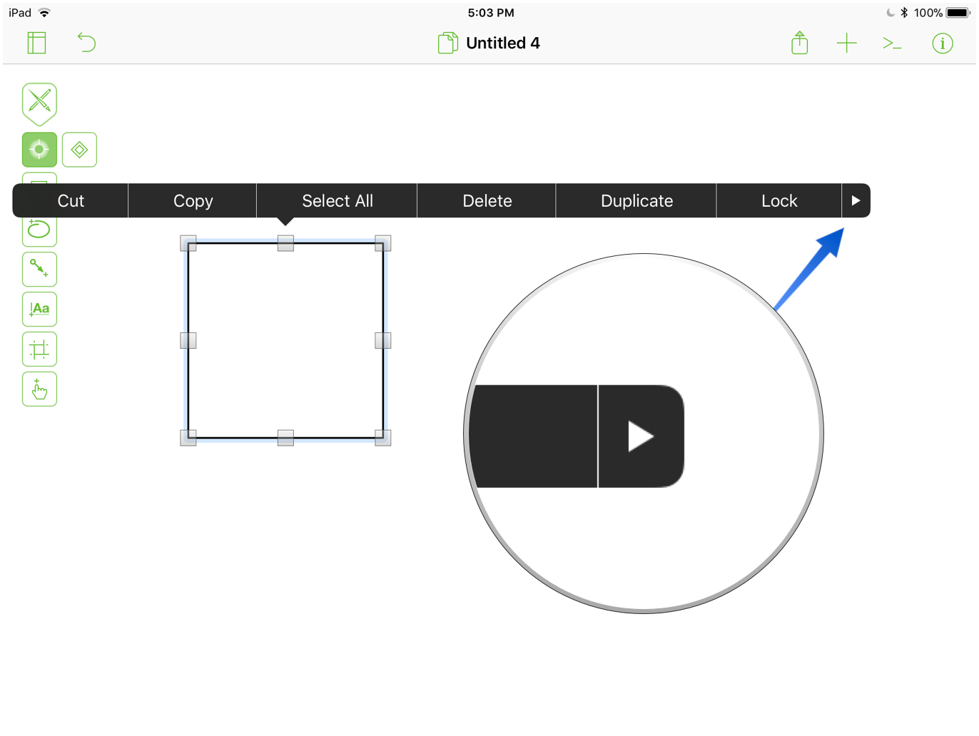 blank OmniGraffle document