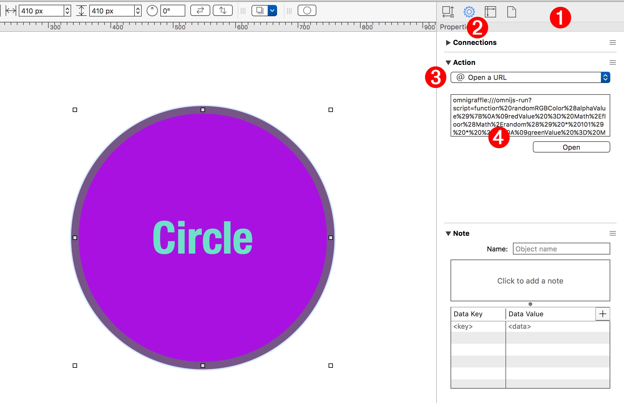 Copy the encoded script