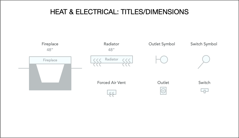 various heating and electrical elements