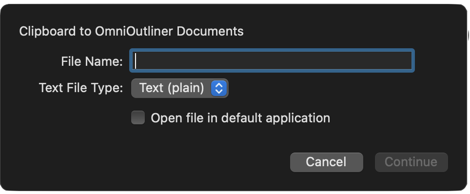 Clipboard Save Dialog